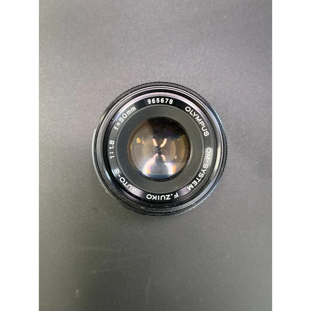 Olympus OM-System Zuiko Auto-S 50mm f1.8 MF Lens for OM-System
